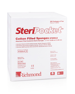 SteriPocket Cotton Filled