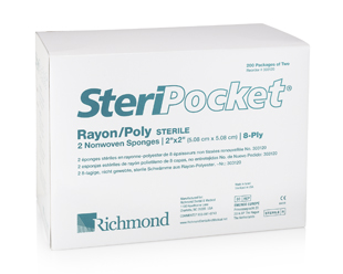 SteriPocket Rayon/Poly Sponges