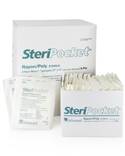 SteriPocket Rayon/Poly Sponges