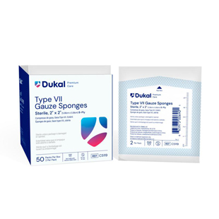 Caliber Gauze Sponge Type VII