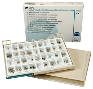 Unitek Crowns Stainless Steel