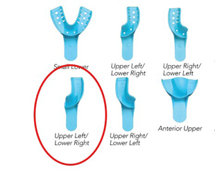 Impression Trays Upper Left/