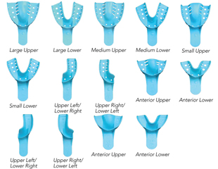 Impression Trays Upper Left/