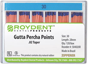Gutta Percha Points .02 Taper