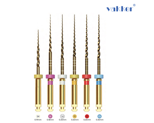 V Taper Gold NiTi Rotary Endo