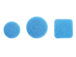 Endo Sponge Blue 2.5" x 3/8"