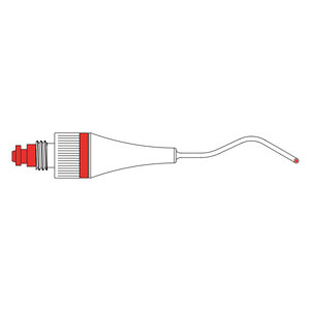 Triple-Angeled Needle Red