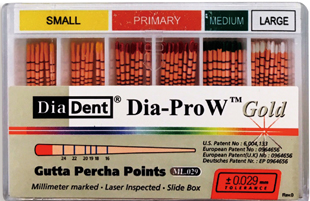 Dia-Pro W Gold Gutta Percha