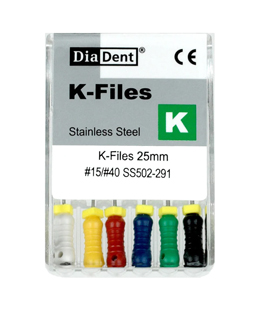 K-Files 21mm #15/40 Stainless