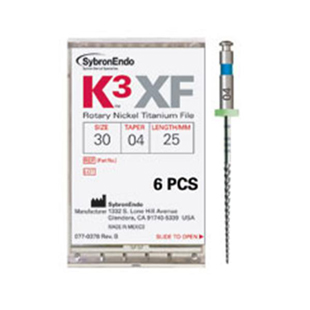 K3XF NiTi Files .10 Taper 25mm
