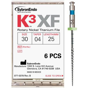K3 Nickel-Titanium 25mm