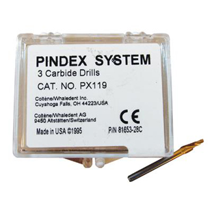 Pindex Carbide Drills 3/pkg