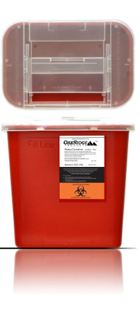 Sharps Container Red 2 Gallon