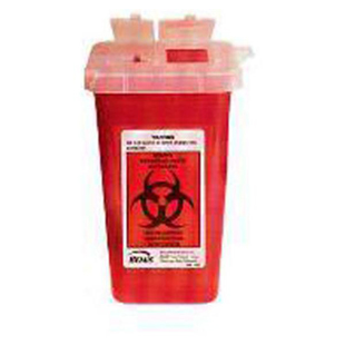 Sharps Container 2 Gallon Red