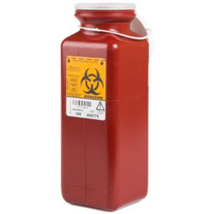 Biohazardous Sharps Container
