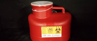 Biohazardous Sharps Container