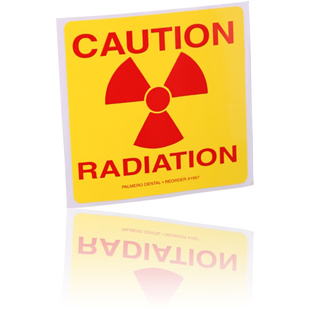 Caution Radiation Labels