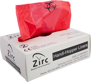 Handi Hopper Liners Red