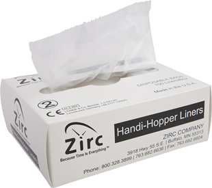 Handi Hopper Liners Clear for