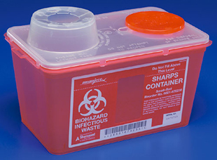 Sharps Container Chimney Top