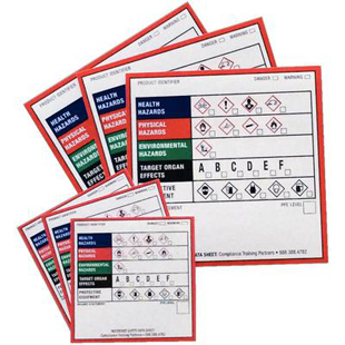 GHS Chemical Product Labels