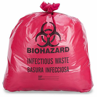 Infectious Waste Liner Red