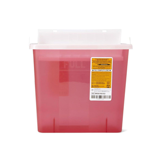 Wall Mount Sharps Container