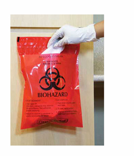 Stick-On Infectious Waste Bag