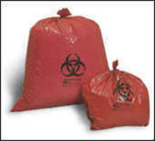 Biohazard Waste Bag 7-10 Gal