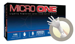 Micro One Latex Gloves Lightly