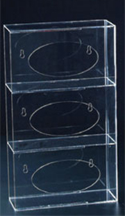 Acrylic Side Loading Triple