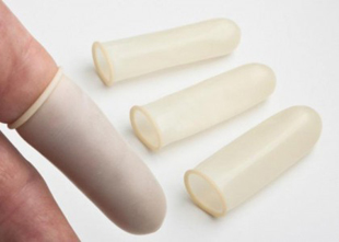 Tech-Med Finger Cots Latex