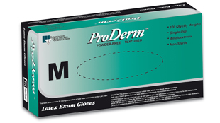 ProDerm Latex Gloves Non-