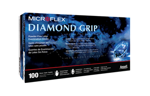 Microflex Diamond Grip Latex