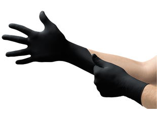 Black Dragon Latex Gloves