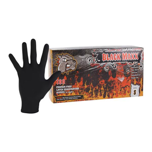 Black Maxx Latex Gloves