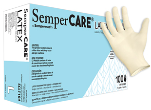 SemperCare Latex Gloves