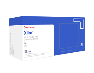 Cranberry Xlim Nitrile Gloves