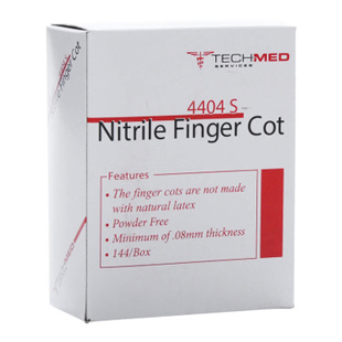 Finger Cots Nitrile Small