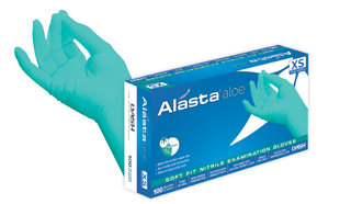 Alasta Aloe Nitrile Gloves