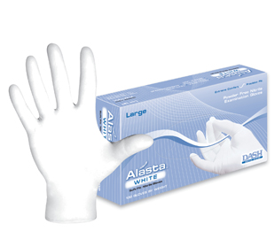 Alasta White Nitrile Gloves