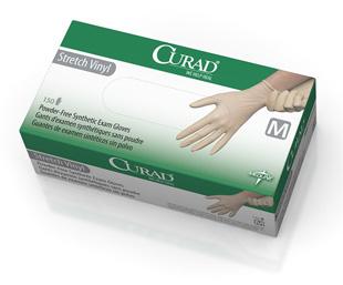 CURAD Stretch Vinyl Gloves
