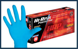 Hi-Risk Nitrile Gloves