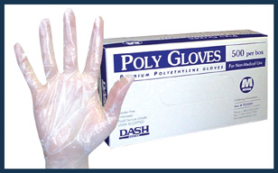 Multi-Task Polyethylene Gloves
