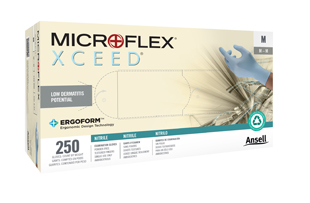 Microflex XCEED Nitrile Gloves