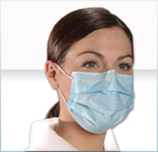 AlphaAir Ear Loop Masks Blue