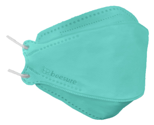 BeeSure Radiant Face Mask Aqua