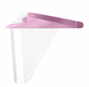 ABS Visor Shield Kit Pink