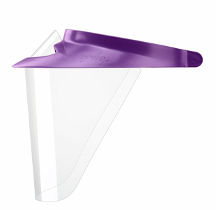 ABS Visor Shield Kit Purple