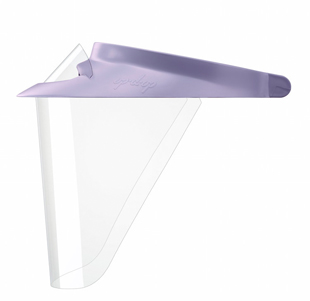 ABS Visor Shield Kit Violet